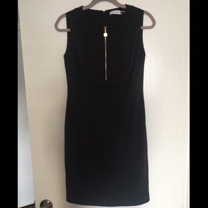Calvin Klein Sleeveless Black Dress
